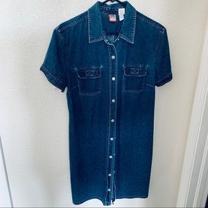 Old Navy short sleeve denim dress